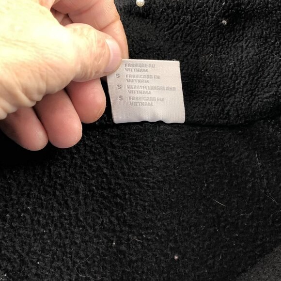 Columbia Womens Fleece Jacket Small Full Zip Stand Collar Black Cozy Casual - Picture 8 of 12